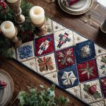 Twinkling Nutcracker Quilted Table Runner