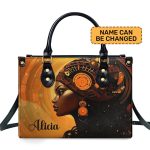 Afrofuturism06 - Personalized Leather Handbag Sb119