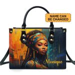 Afrofuturism09 - Personalized Leather Handbag Sb121