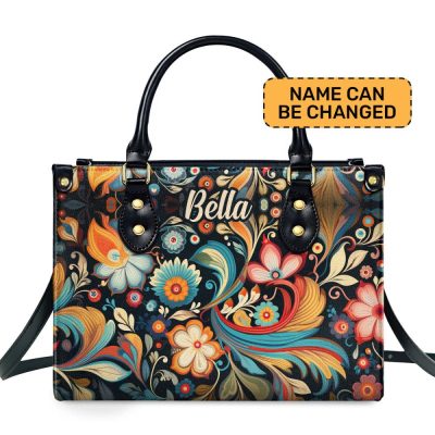 Effulgent - Personalized Leather Handbag Stb132