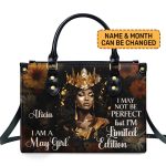 Limited Edition - Personalized Leather Handbag Stb65