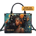 Afroart07 - Personalized Leather Handbag Mb57
