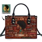 I Am Chosen - Personalized Leather Handbag