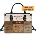 Amazing Grace - Personalized Leather Handbag Mb49