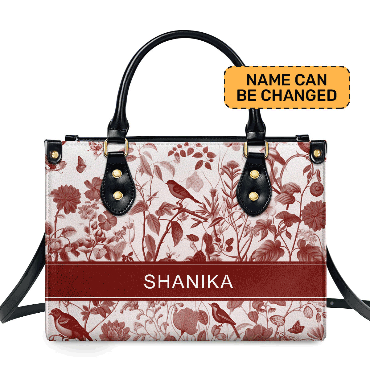 Four Seasons - Personalized Leather Handbag Stb118