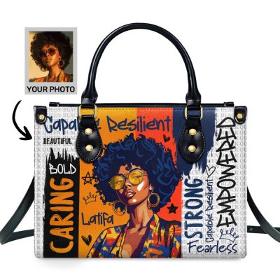 Graffiti Queen - Personalized Leather Handbag
