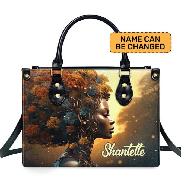 Dusky Dreamer - Personalized Leather Handbag Sb128