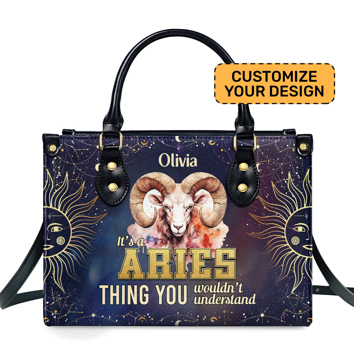 It Is A Thing You Wouldn'T Understand - Personalized Leather Handbag Sbt35