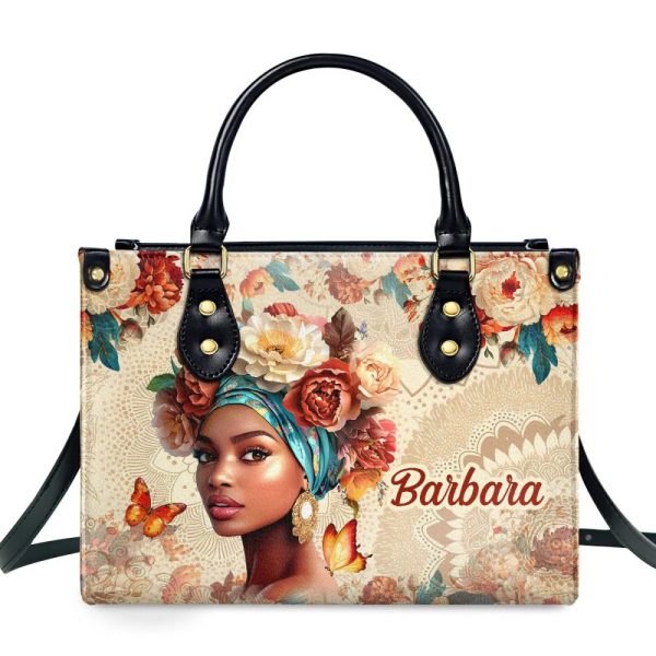 The Bloom - Personalized Leather Handbag