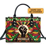 19 - Personalized Leather Hand Bag Sblhbt62