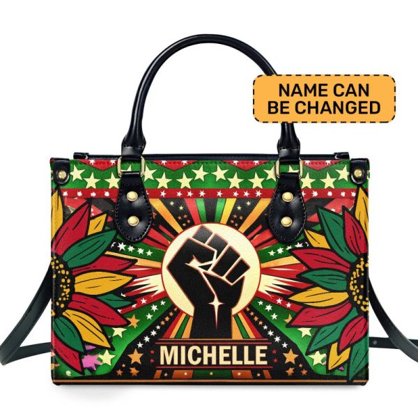 19 - Personalized Leather Hand Bag Sblhbt62