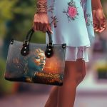Afrofuturism01 - Personalized Leather Handbag Sb117