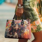 Bohemian - Personalized Leather Handbag Stb133