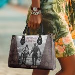 I Always Will - Personalized Leather Handbag Stb157