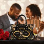 To Infinity And Beyond  - Personalized Leather Handbag Mb71