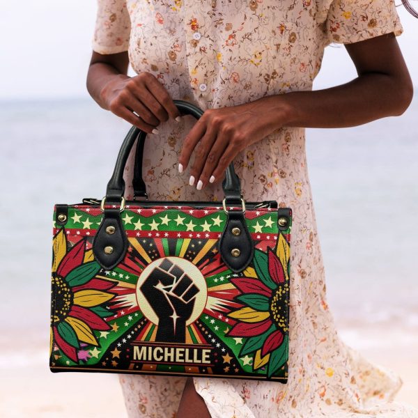 19 - Personalized Leather Hand Bag Sblhbt62