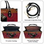 Elegance That Transcends Generations - Personalized Leather Handbag Sb307