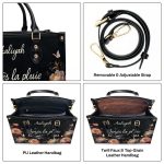 Après La Pluie, Le Beau Temps - Personalized Leather Handbag Sb609