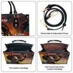 Let These Locs Do The Talking - Personalized Leather Handbag Stb07