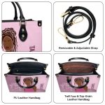 I Didn'T Come This Far To Only Come This Far - Personalized Leather Hand Bag Stb100