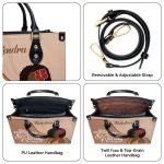 She Remembered Who She Was - Personalized Leather Hand Bag Stb103