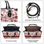 Four Seasons - Personalized Leather Handbag Stb118