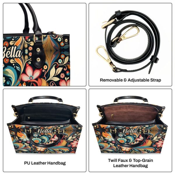 Effulgent - Personalized Leather Handbag Stb132