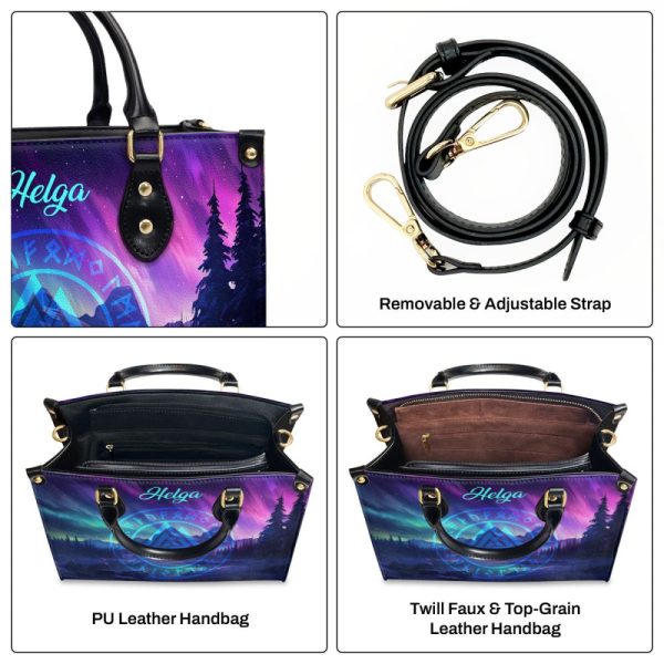 Valknut - Personalized Leather Handbag Stb158