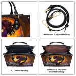 Walk By Faith - Personalized Leather Handbag Stb26
