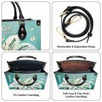God Says You Are - Personalized Leather Handbag Stb47
