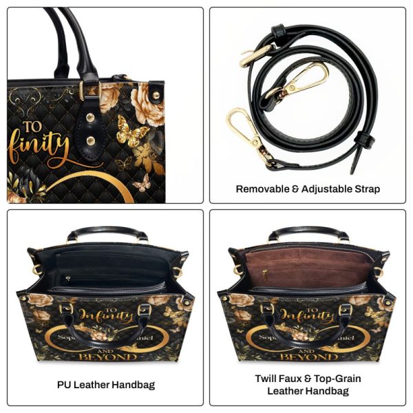 To Infinity And Beyond  - Personalized Leather Handbag Mb71