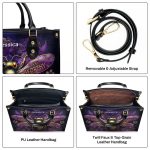 I Am Enough - Bee Personalized Leather Handbag Mb54