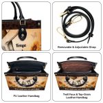 You And Me We Got This - Personalized Leather Handbag Stb187