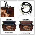 Black Girl Magic - Personalized Leather Handbag Mb69