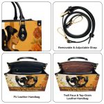 Queens Don'T Do Drama We Do Business - Leather Handbag Stb206