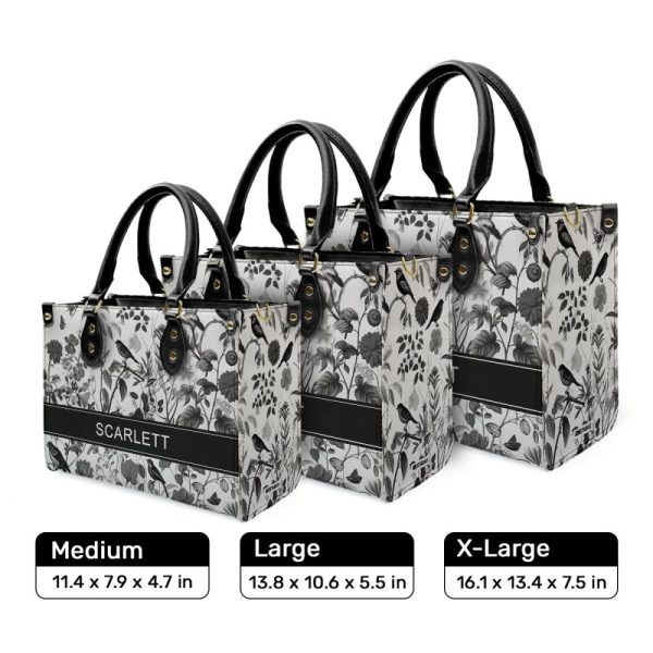 Four Seasons - Personalized Leather Handbag Stb118