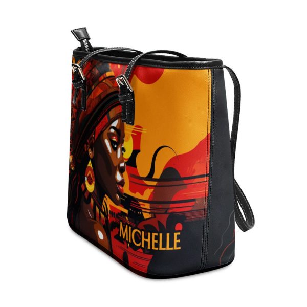 Heritage - Personalized Leather Totebag