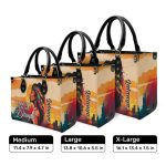 Unveiling The Essence Of Strength - Personalized Leather Handbag Sb308