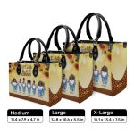 Life Is Better With Sisters - Personalized Leather Handbag Stb01C