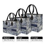 Lion - Four Seasons - Personalized Leather Handbag Stb122