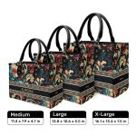 Flower - Bohemian  - Personalized Leather Handbag Stb134