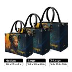 Afrofuturism09 - Personalized Leather Handbag Sb121