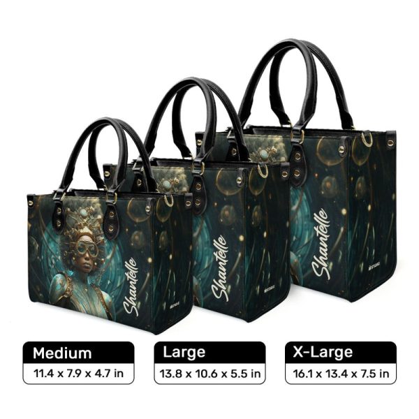 Afrofuturism10 - Personalized Leather Handbag Sb123