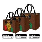Black History Month - Personalized Leather Handbag Stb190A