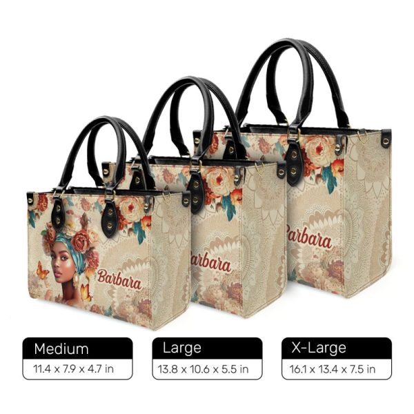 The Bloom - Personalized Leather Handbag