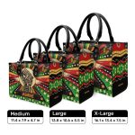 Juneteenth Spirit - Personalized Leather Hand Bag Sblhbt63
