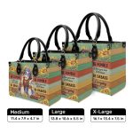 Be Strong When You Are Weak - Personalized Leather Handbag Sbt38