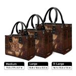 Black Girl Magic - Personalized Leather Handbag Mb69