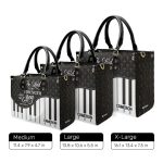 The Lord Is My Strength And My Song - Personalized Leather Handbag Sblhblm2468M