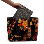 Blackbohemian- Personalized Leather Totebag